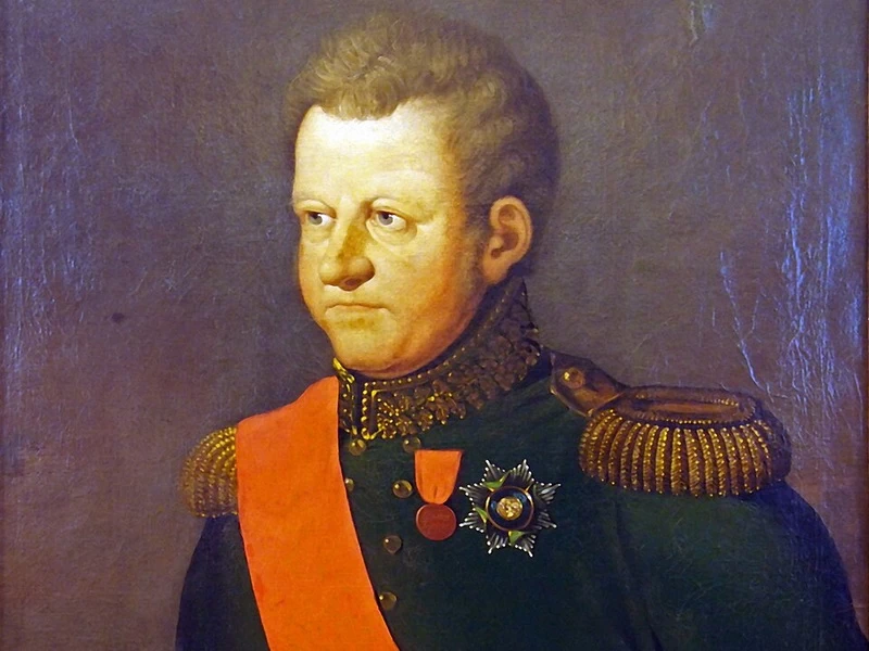 1780-		Ferdinand Jagemann - Ritratto di Carl August Granduca di Sassonia-Weimar-Eisenach - Francoforte Casa di Goethe